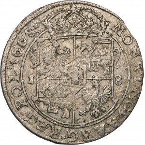 Ján II Kazimír, Ort 1668 TLB, Bydgoszcz