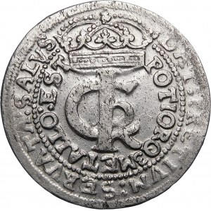 Johannes II. Kasimir, Tymf 1665 AT, Krakau - breite Krone, SALV