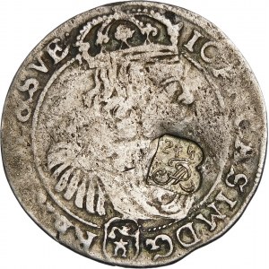 Johannes II. Kasimir, Sechster von 1667 TLB, Bydgoszcz - Hausmarke von Potocki
