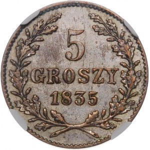 Wolne Miasto Kraków, 5 groszy 1835, Wiedeń