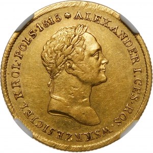 Kongress Königreich, Nikolaus I., 50 Zloty 1829 FH, Warschau - selten