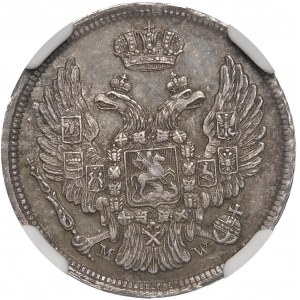 Polen, Russische Teilung, 15 Kopeken = 1 Zloty 1835 MW, Warschau