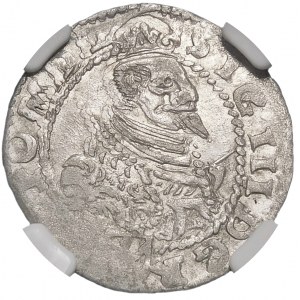 Sigismund III. Wasa, Pfennig 1597, Wschowa ehemals Posen - selten - schön