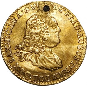 August III Sas, Ducat 1763 FWóF, Dresden