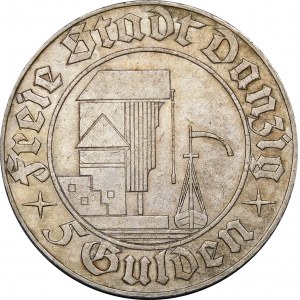 5 guldenů 1932 Jeřáb