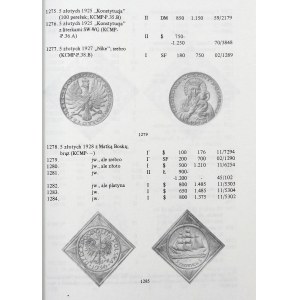 Kurpiewski Janusz, Kurpiewski Artur, Poľské mince a medaily na zahraničných aukciách 1987-1990 a 1991-1994 - súbor (položka 2)