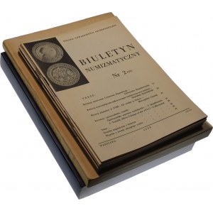 Biblioteczka numizmatyka - duży zestaw