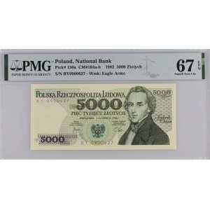 5000 złotych 1982 seria BY