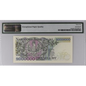 2000000 Zloty 1992 Serie A - mit konstitutionellem Fehler