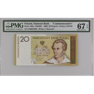 20 złotych 2009 - Juliusz Słowacki