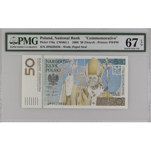 50 Zloty 2006 - Johannes Paul II.