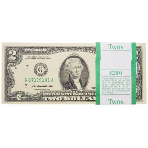 Bankpaket $2 2009 Serie G CHICAGO - 100 Stück