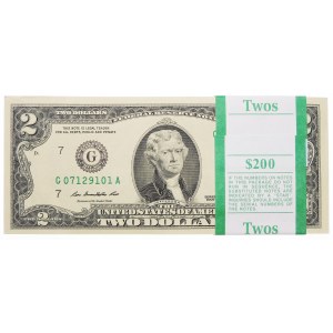 Bank Parcel $2 2009 series G CHICAGO - 100 pieces
