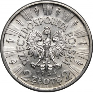 2 zlaté Pilsudski 1934