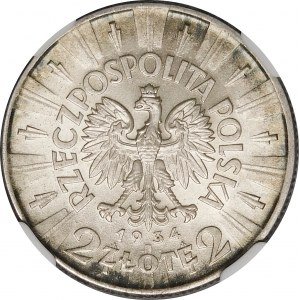 2 gold Pilsudski 1934