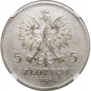 5 złotych Nike 1928 ZZM Warszawa