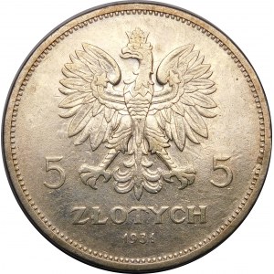 5 zlatých Niké 1931