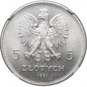 5 zlatých Niké 1931