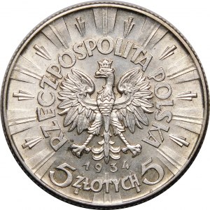 5 Gold Pilsudski 1934