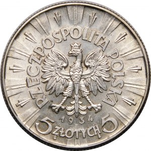 5 gold Pilsudski 1934