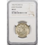 5 gold Pilsudski 1936