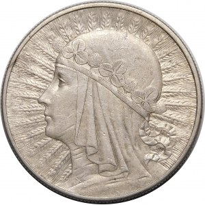 10 złotych Głowa Kobiety 1932 BZM