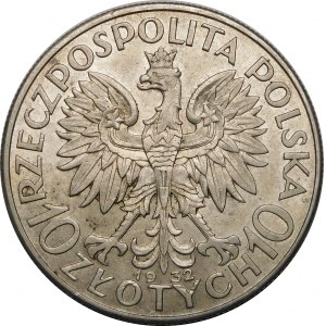 10 złotych Głowa Kobiety 1932 BZM