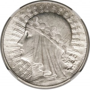 10 złotych Głowa Kobiety 1932 BZM