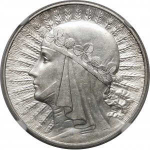 10 złotych Głowa Kobiety 1932 ZZM