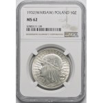 10 złotych Głowa Kobiety 1932 ZZM