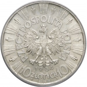 10 złotych Piłsudski 1934