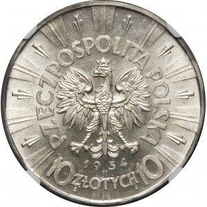 10 Zloty Pilsudski 1934