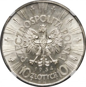 10 złotych Piłsudski 1934