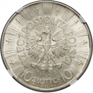 10 gold Pilsudski 1938