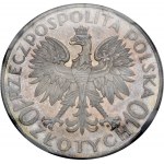 PRÓBA 10 złotych Sobieski 1933 - LUSTRZANY