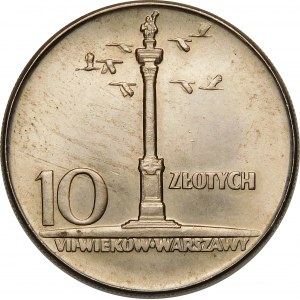 10 Zloty Sigismund-Säule 1965