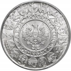 100 złotych Mieszko i Dąbrówka 1966