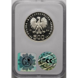 500 złotych Łabędź 1984
