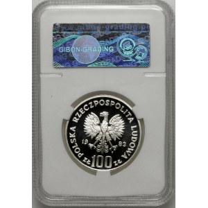 Próba 100 złotych Niedźwiedzie 1983