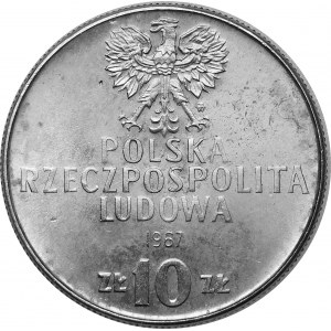 Próba 10 złotych Karol Świerczewski 1967 - nikiel