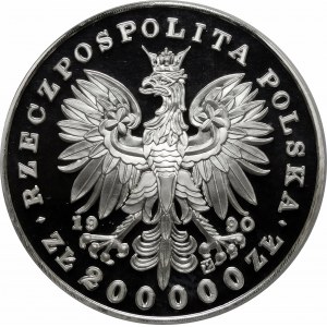 200000 złotych 1990 Piłsudski Duży Tryptyk