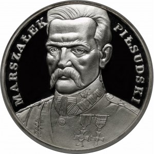 200000 Gold 1990 Pilsudski Großes Triptychon - Silber