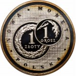 Medal - New Polish Coin - Zlotogrosz - silver