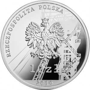 10 złotych 2016 - 35. rocznica pacyfikacji kopalni „Wujek”
