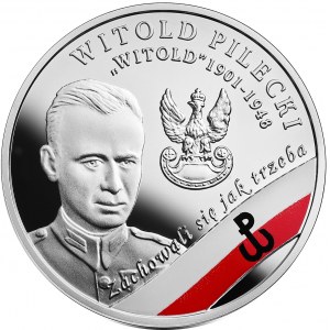 10 złotych 2017 - Witold Pilecki ps. „Witold”