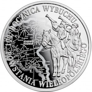 10 złotych 2018 - 100. rocznica wybuchu Powstania Wielkopolskiego