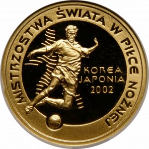 100 złotych 2002 - MŚ w piłce nożnej Korea Japonia