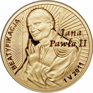 100 zlotých 2011 - Blahorečenie Jána Pavla II.