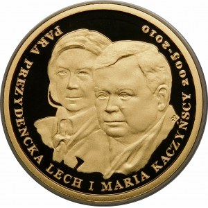 100 zlotých 2011 - prezidentský pár Lech a Maria Kaczyńští