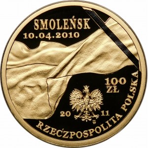 100 zloty 2011 - Presidential Couple Lech and Maria Kaczynski